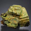 Bindheimite and Malachite ps. after Bournonite - image 1