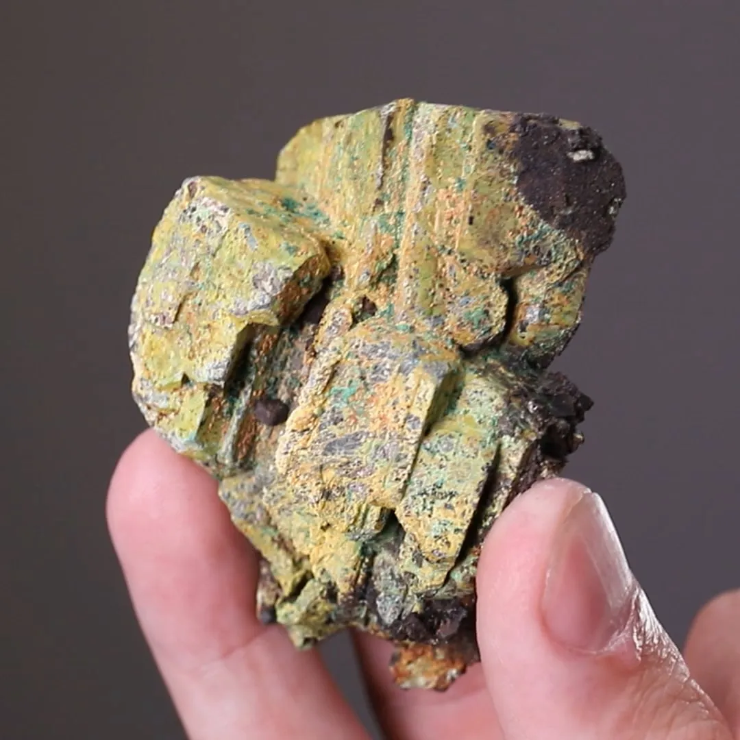 Bindheimite and Malachite ps. after Bournonite - image 2