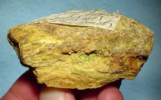 Bindheimite, Limonite image