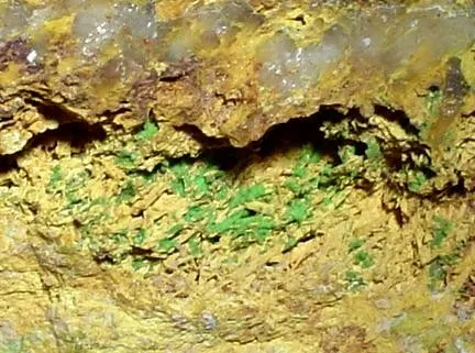 Bindheimite, Limonite - image 2