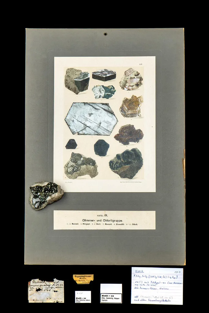 Biotite with book plate image
