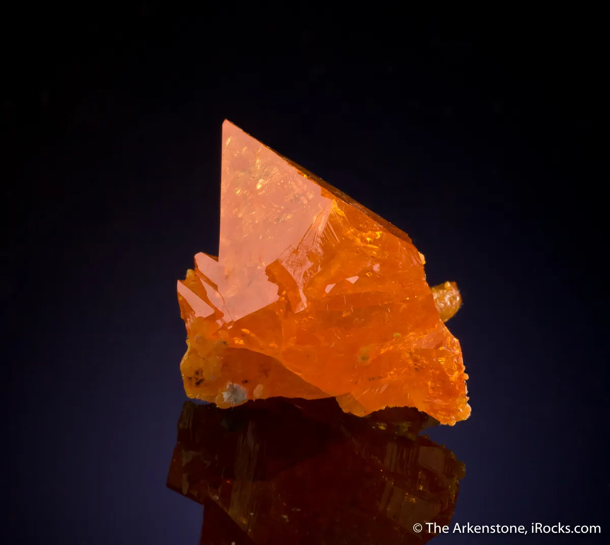 Bipyramidal Wulfenite - image 4