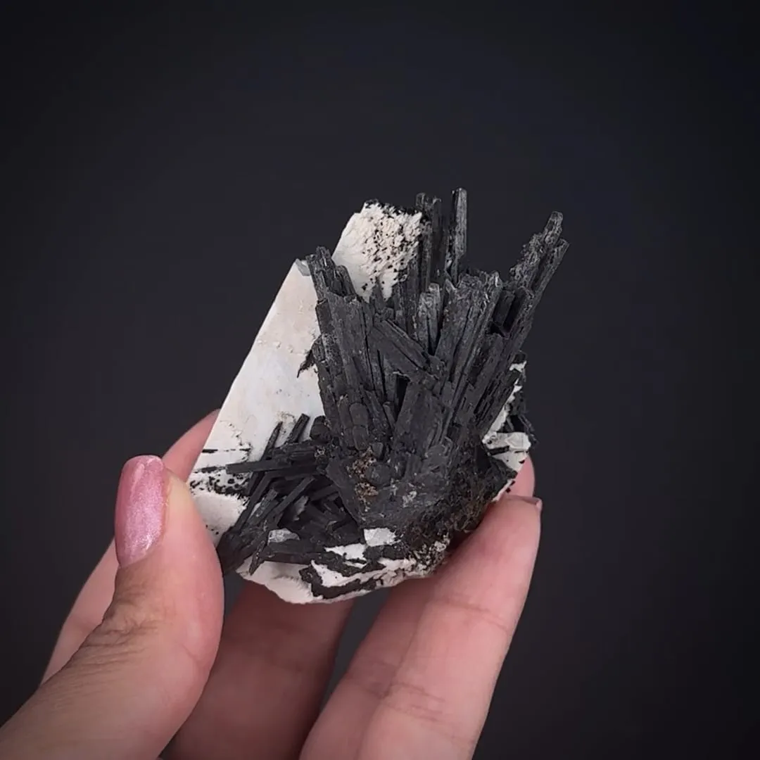 Birnessite ps. Serandite, Albite with Biotite - image 2