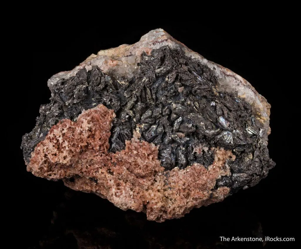 Bismuth in Quartz vein image