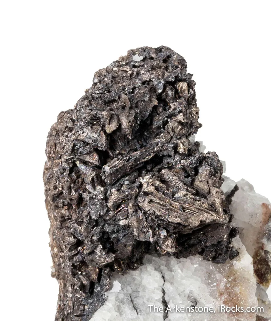 Bismuth, Nickelskutterudite and Quartz image