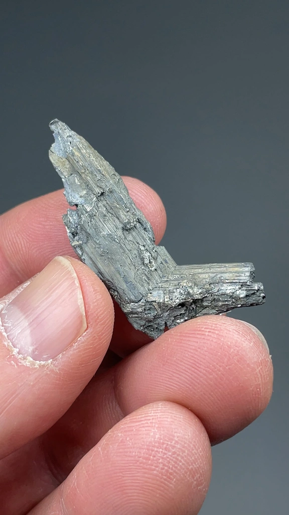 Bismuthinite from Tazna Mine, Potosí, Bolivia - image 2