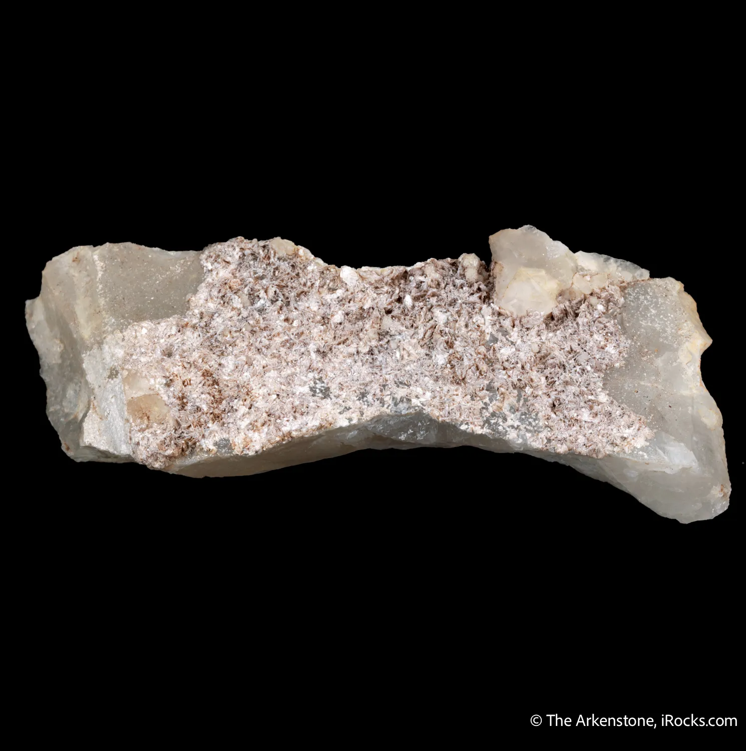 Bityite and Cookeite on Quartz - image 3