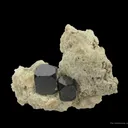 Bixbyite and Hyalite Opal (Fluorescent) - image 2