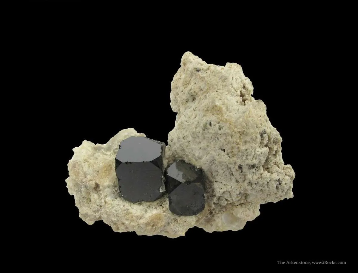 Bixbyite and Hyalite Opal (Fluorescent) - image 2