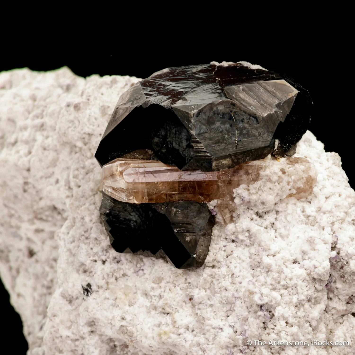 Bixbyite and Topaz - image 1