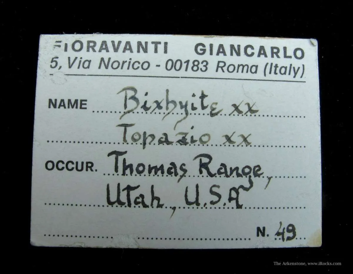 Bixbyite and Topaz - image 6