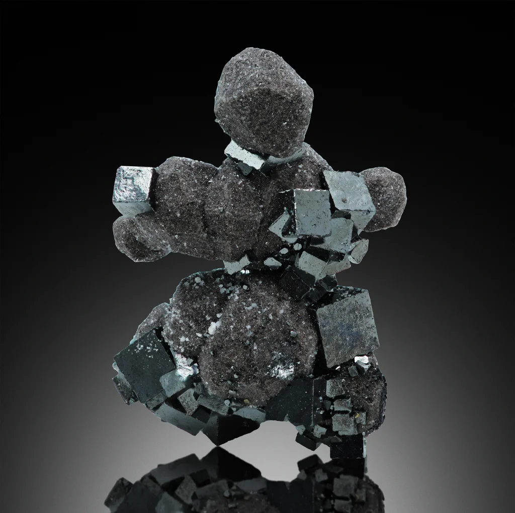 Bixbyite from Topaz Mountain, Utah, USA image