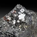 Bixbyite with Rhodonite, Todorokite - image 1