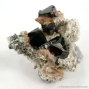 Bixbyite With Topaz - image 1