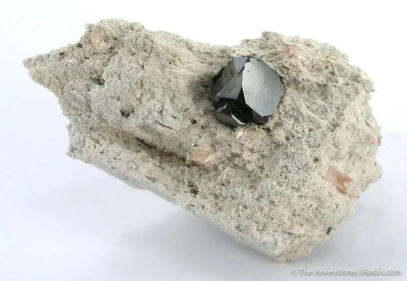 Bixbyite With Topaz image