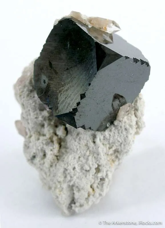 Bixbyite With Topaz image