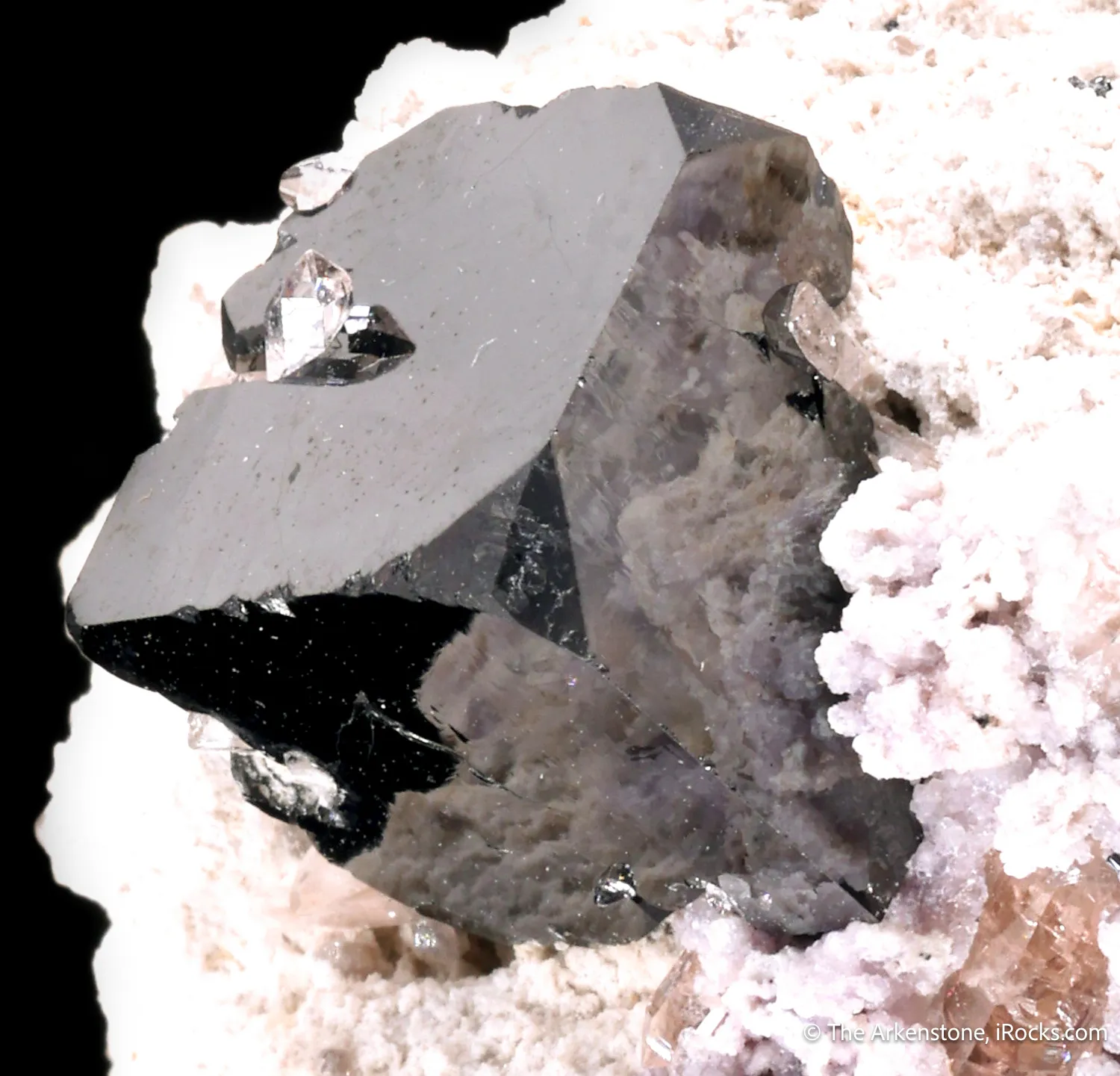 Bixbyite with Topaz - image 5
