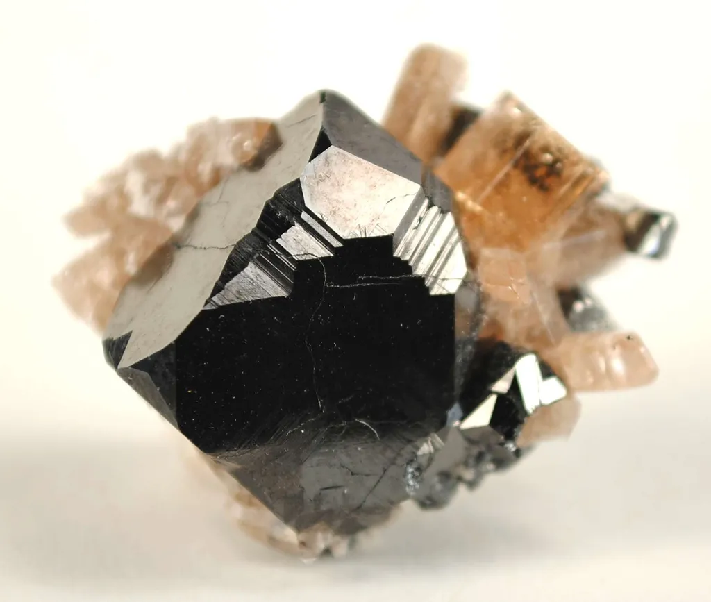 Bixbyite With Topaz image