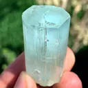 Bkue Aquamarine var Beryl Crystal from Skardu Pakistan - image 7