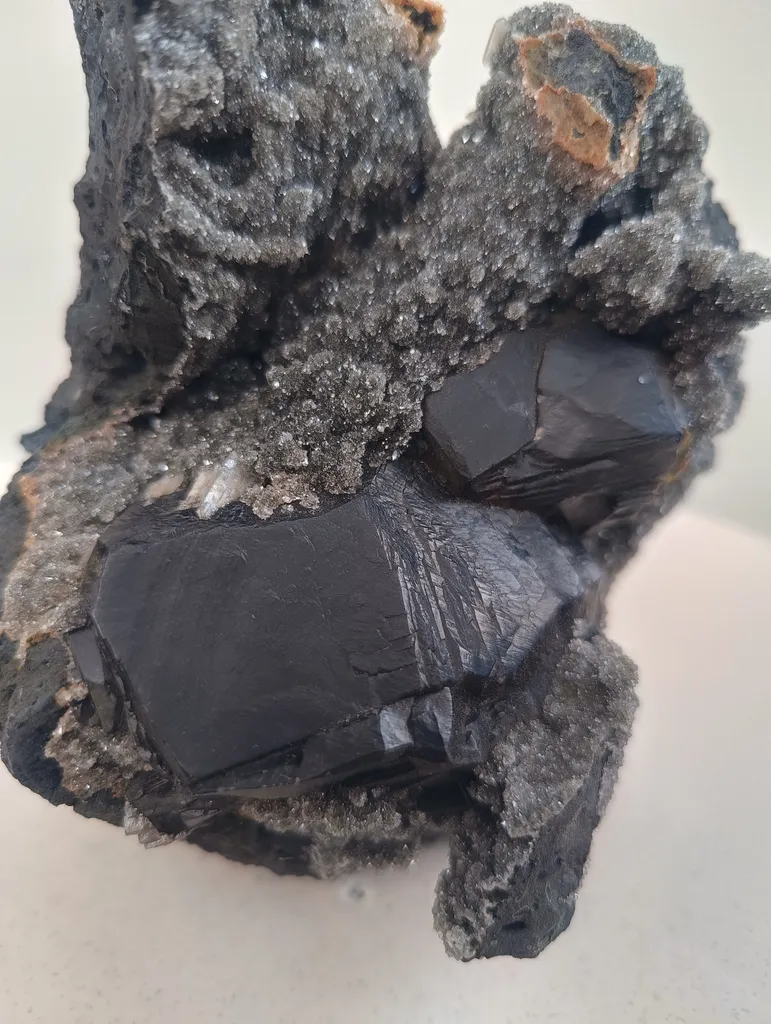 BLACK CALCITE CHALCEDoNY India, Madhya Pradesh, Khadakwani - image 2