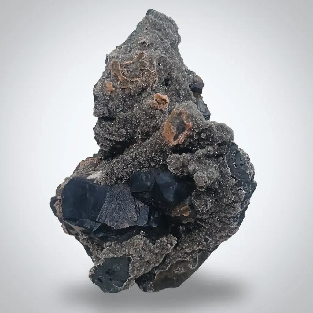BLACK CALCITE CHALCEDoNY India, Madhya Pradesh, Khadakwani - image 5