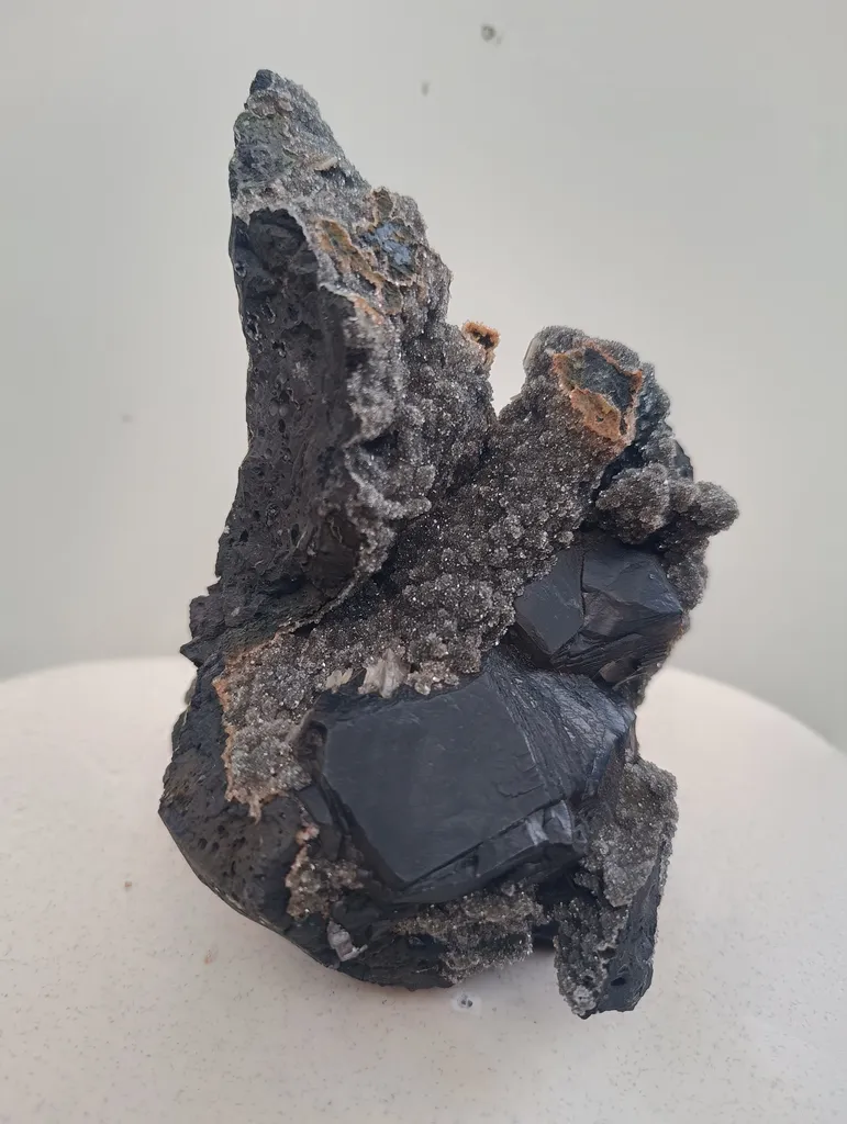 BLACK CALCITE CHALCEDoNY India, Madhya Pradesh, Khadakwani - image 6