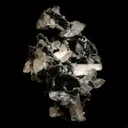 Black Chalcedony with Stilbite Heulandite Natural Mineral Specimen - image 4