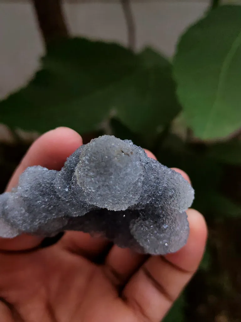 Black Galaxy Botryoidal Chalcedony, Natural Mineral specimen - image 4