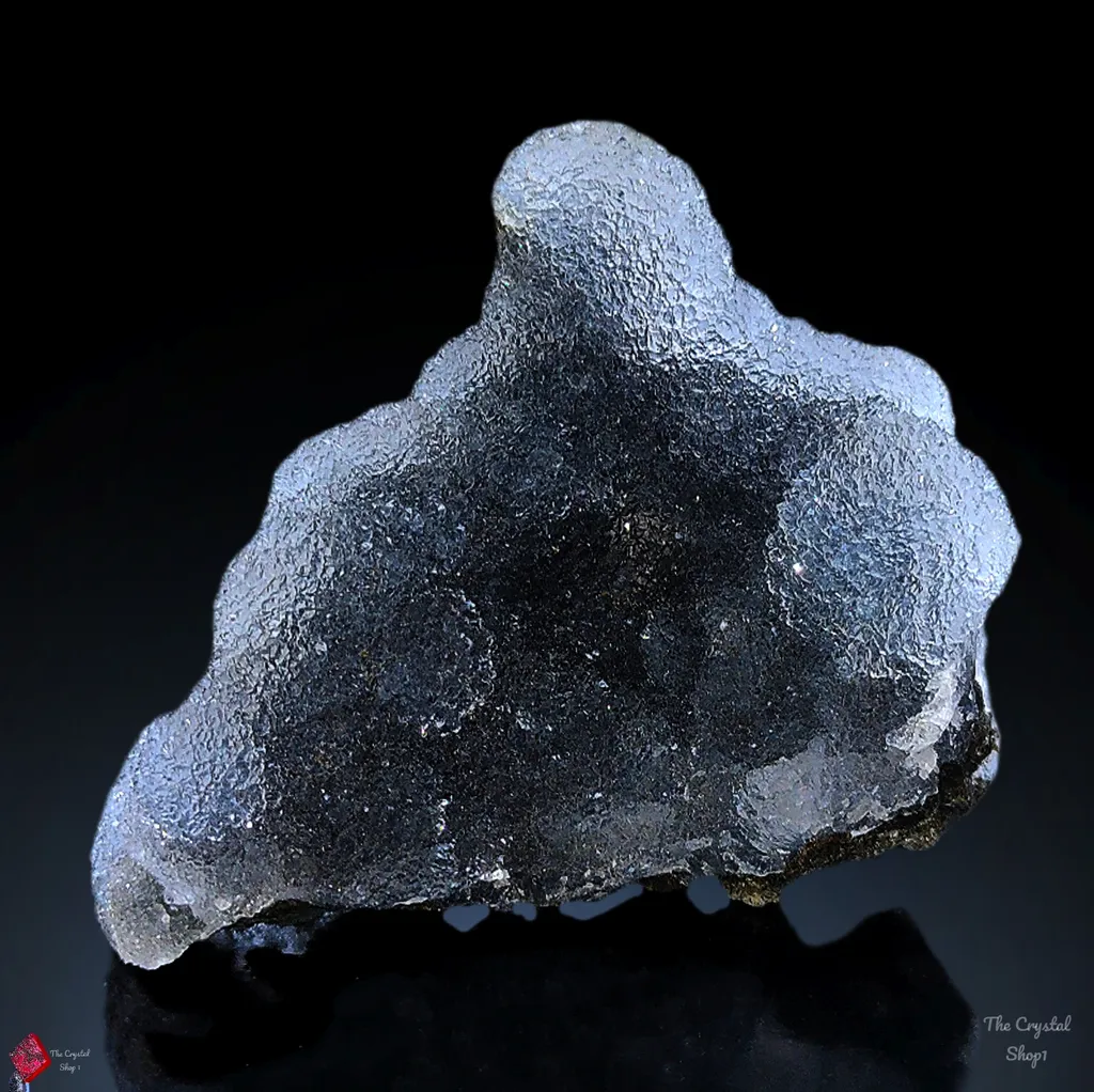 Black Galaxy Botryoidal Chalcedony, Natural Mineral specimen image