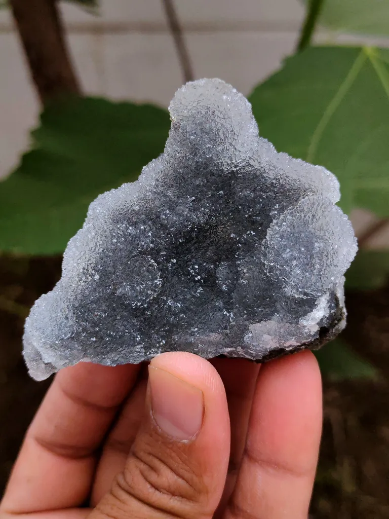 Black Galaxy Botryoidal Chalcedony, Natural Mineral specimen - image 2