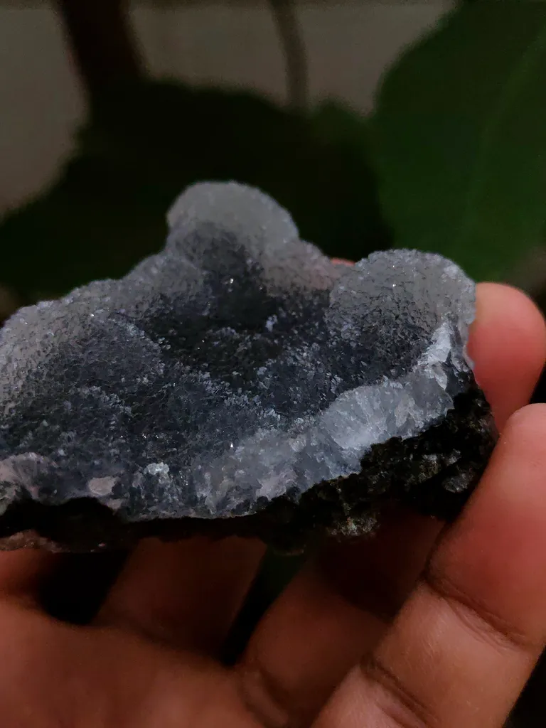 Black Galaxy Botryoidal Chalcedony, Natural Mineral specimen - image 8