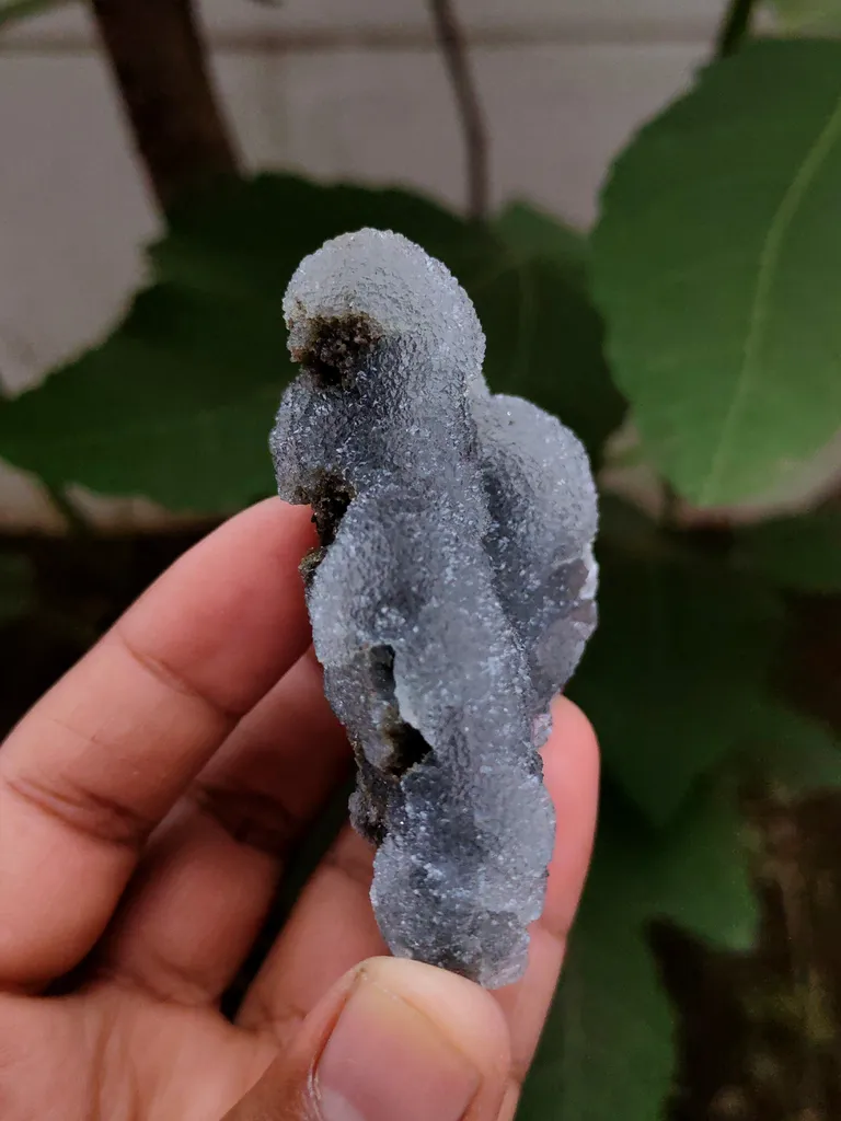 Black Galaxy Botryoidal Chalcedony, Natural Mineral specimen - image 5