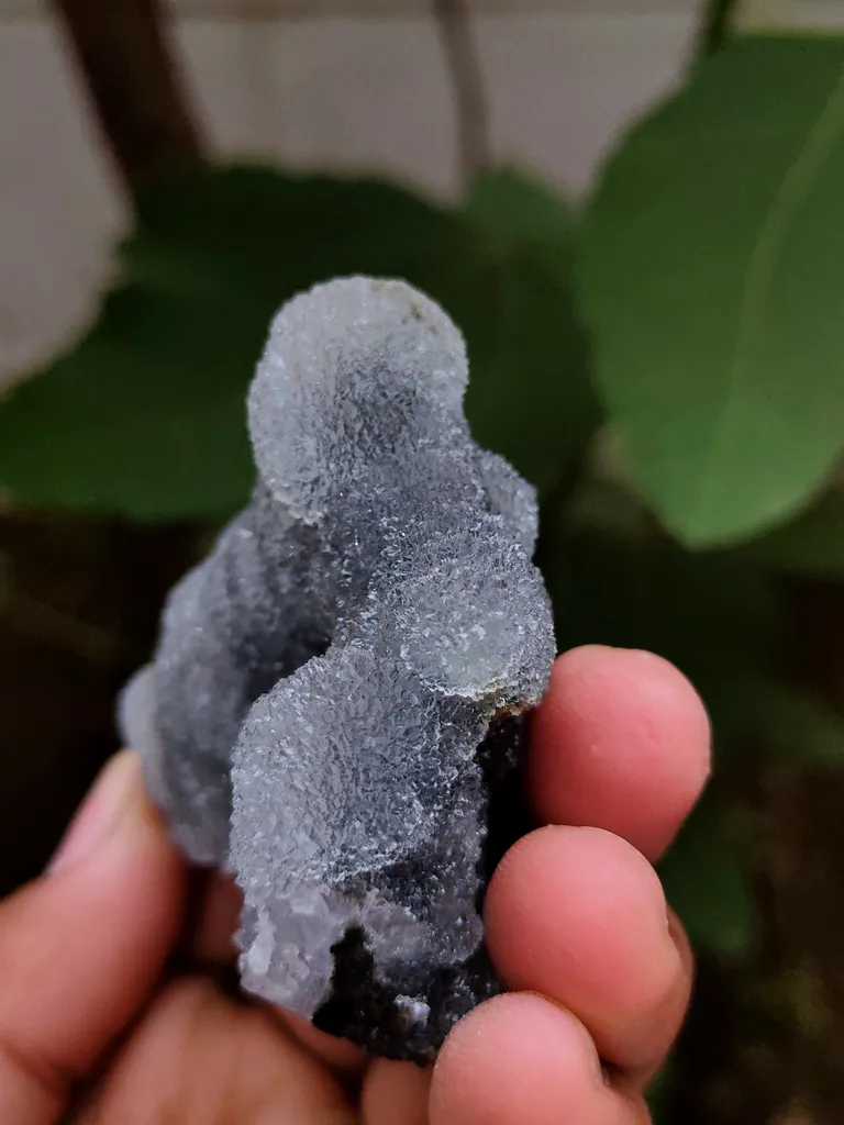 Black Galaxy Botryoidal Chalcedony, Natural Mineral specimen - image 9