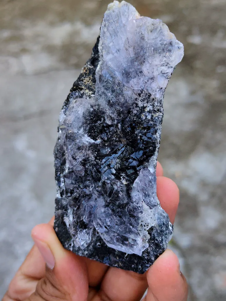 Black Karur Amethyst Natural Mineral specimen Crystal - image 6
