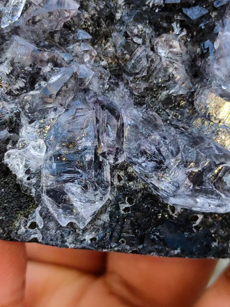 Black Karur Amethyst Natural Mineral specimen Crystal - image 3