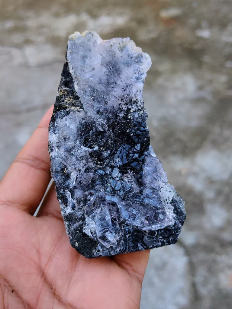 Black Karur Amethyst Natural Mineral specimen Crystal - image 9