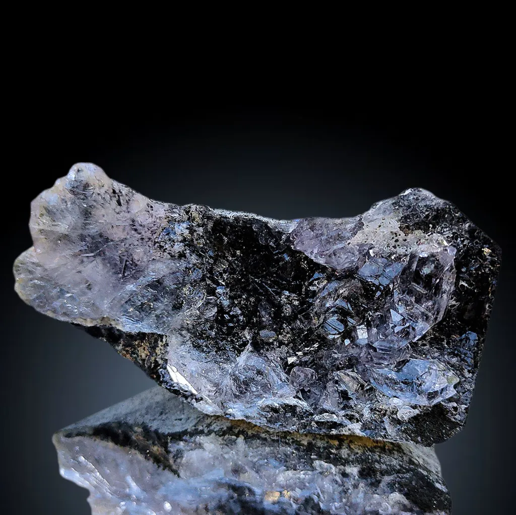 Black Karur Amethyst  Natural Mineral specimen Crystal image