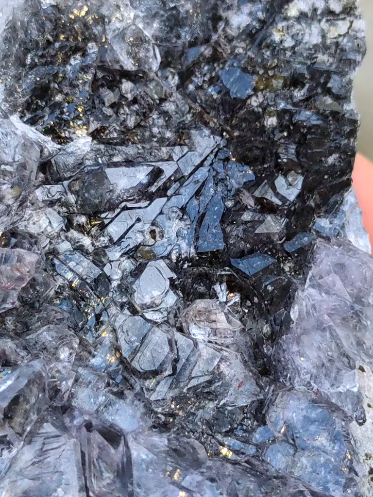 Black Karur Amethyst Natural Mineral specimen Crystal - image 5