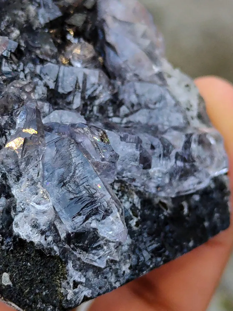 Black Karur Amethyst Natural Mineral specimen Crystal - image 7