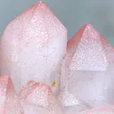 Blood Dots on Quartz.\ Red Hematite Dots On Quartz - image 6