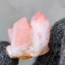 Blood Dots on Quartz.\ Red Hematite Dots On Quartz - image 4