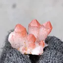 Blood Dots on Quartz. Red Hematite On Quartz - image 2