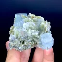 Blue Aquamarine Crystal Cluster from Pakistan - image 8