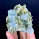 Blue Aquamarine Crystal Cluster from Pakistan - image 3