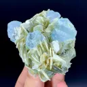 Blue Aquamarine Crystal Cluster from Pakistan - image 2