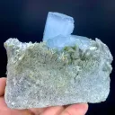 Blue Aquamarine Crystal Cluster from Pakistan - image 7