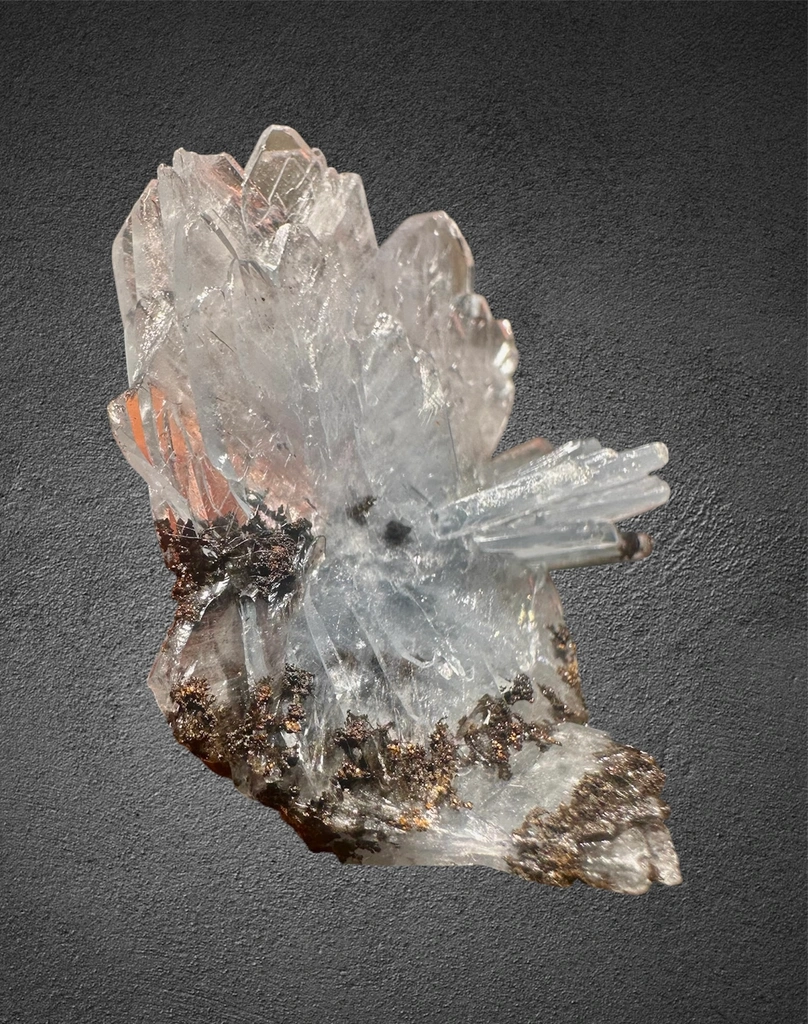 Blue Barite from Morocco, Drâa-Tafilalet Region, Midelt Province, Mibladen Mining District, Mibladen - image 3