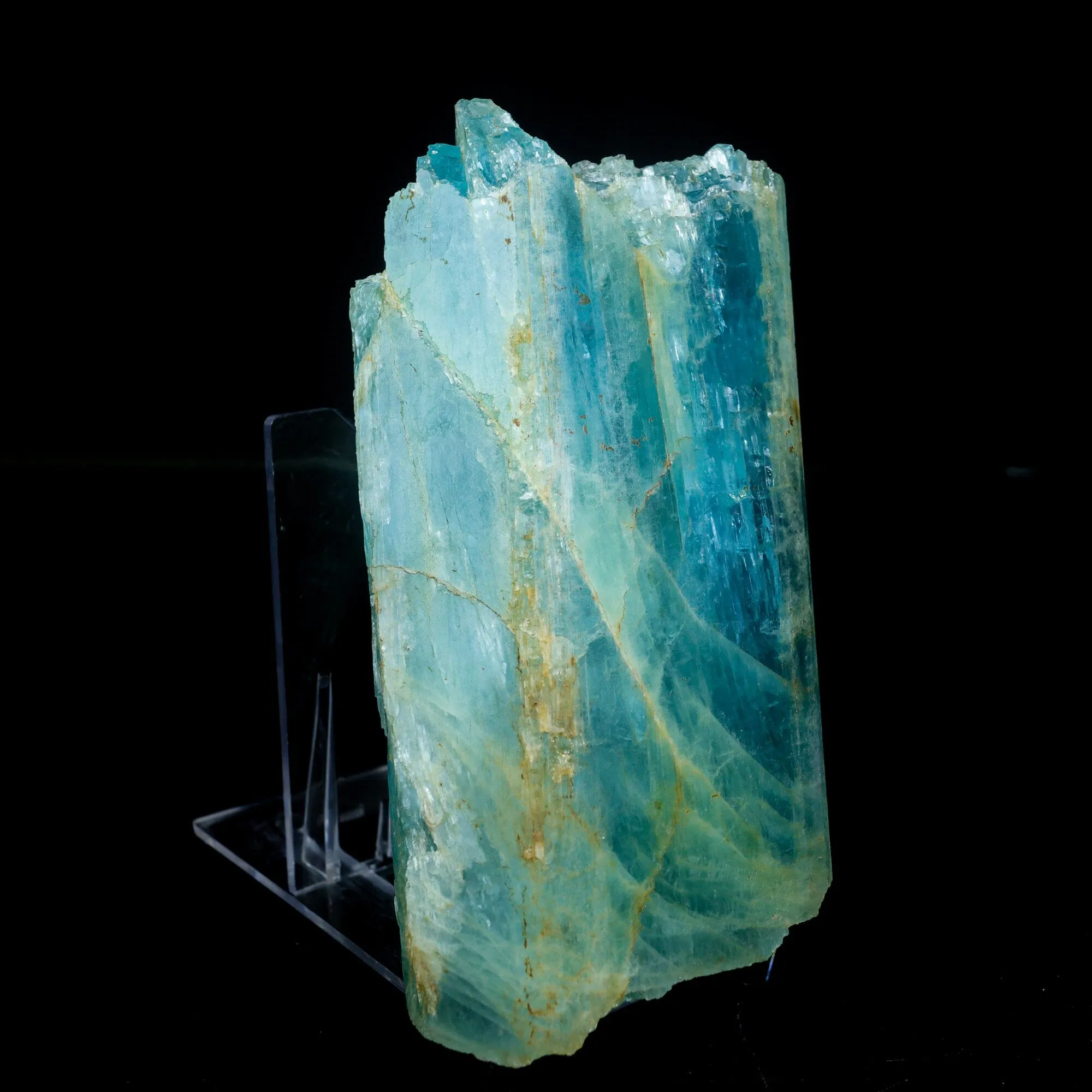 Blue Beryl var. Aquamarine Natural Mineral Specimen - image 3