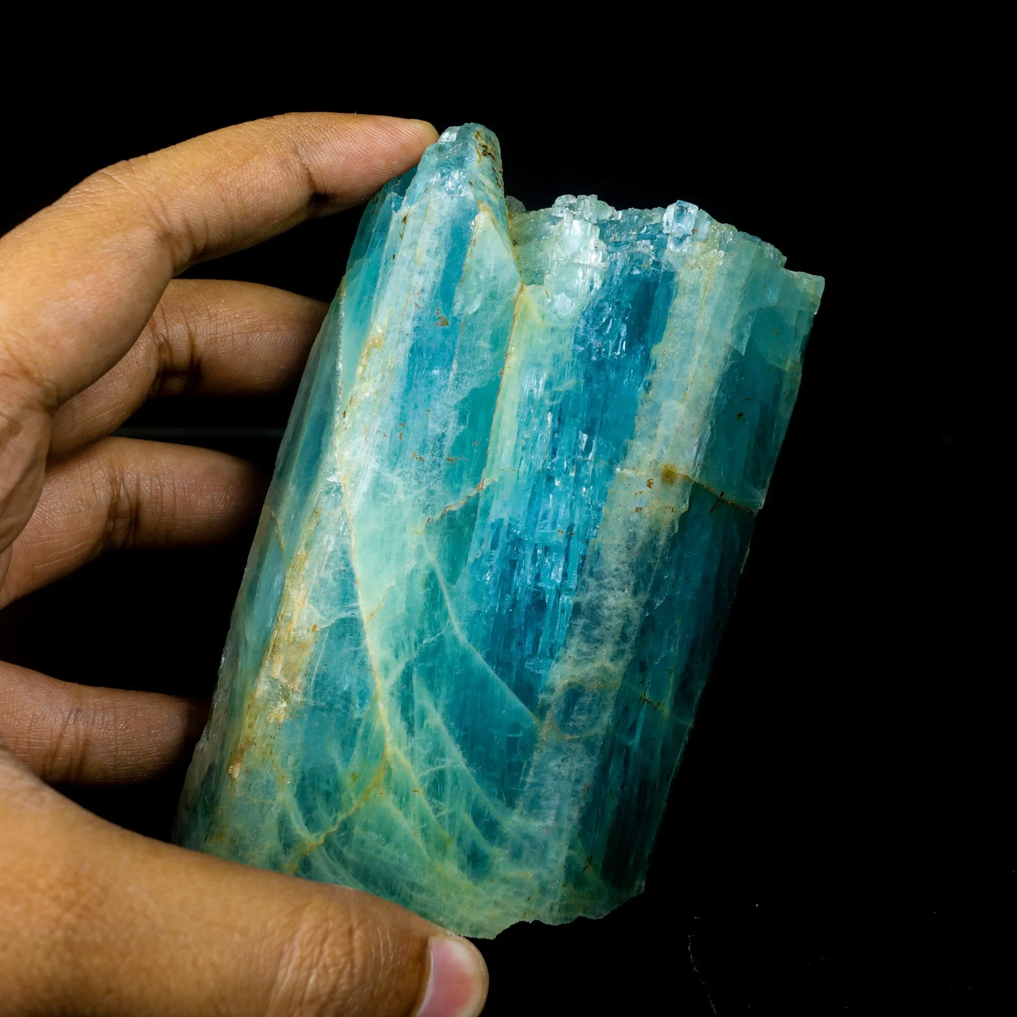 Blue Beryl var. Aquamarine Natural Mineral Specimen - image 5