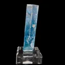 Blue Beryl var. Aquamarine Natural Mineral Specimen Museum - image 4